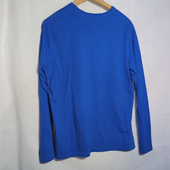 C&A Download Parkour HRLM Sz 182 XL Blue  Long Sleeve Shirt RARE - Picture 3 of 8